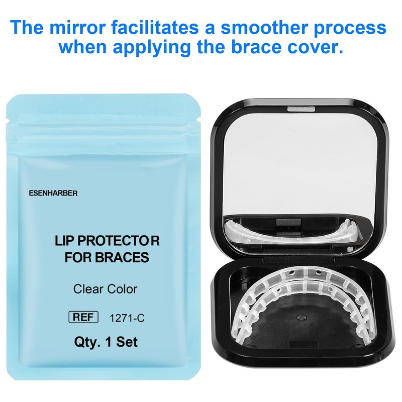 Comfort Cover for Braces, Lip Protector Mouth Guard Lip Cushion