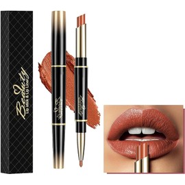 Lápiz Labial 2 en 1 LONEOURS – Mate, resistente al agua, 24h