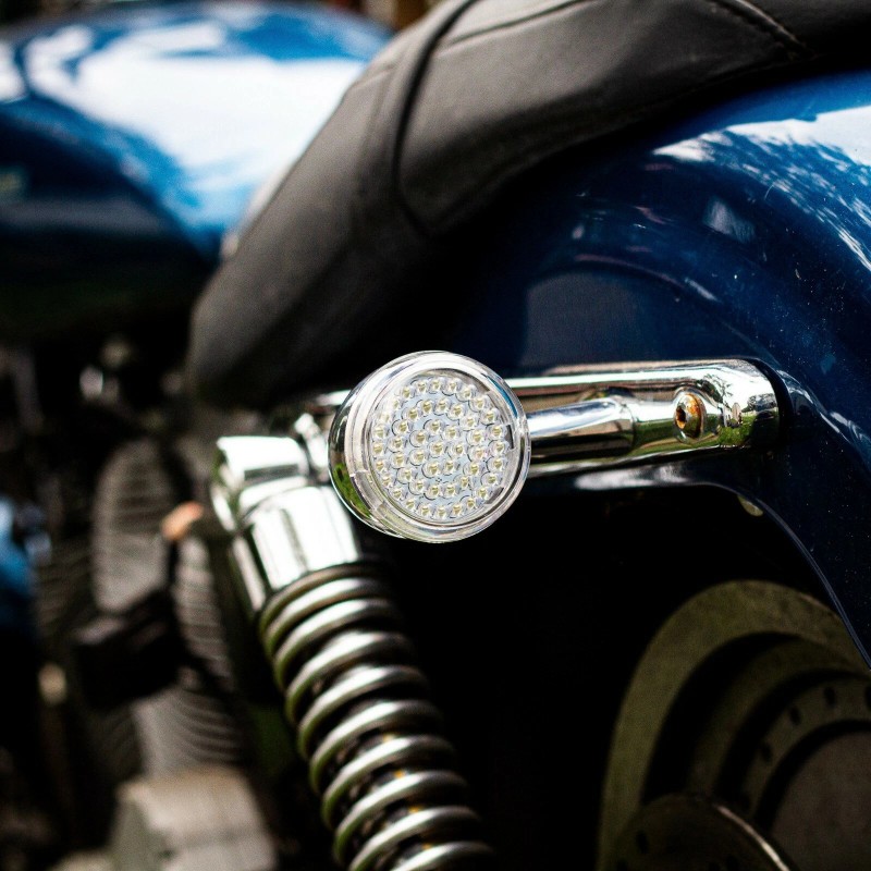 Eagle Lights Harley Amber Rear 2" 1156 LED Turn Signals