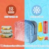 Ruucy Lunchtasche Isoliertasche, Faltbare Wasserdichtes Kühltasche Picknicktasch, Tragbare Essen Tasche