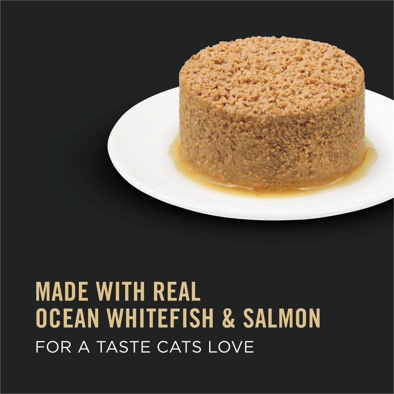 Purina Pro Plan Senior Cat Food Wet Pate, Ocean Whitefish