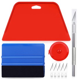 WRAPXPERT Wallpaper Tools, Wallpaper Smoothing Tool Kits, Peel and Stick Wallpaper Installation Kit for Contact Paper Smooth Applying, Vinyl Backsplash Tile, Window Film