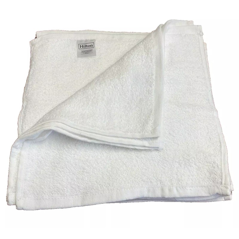 Hilton Sobel Westex 24 Hilton Sobel Westex White Washcloths 100%