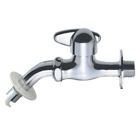 SANEI JY1235TV-1-13 Mini Sera Series Home Faucet for Washing Machines, Lever Handle, 90° Opening/Closing