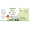 Fairvital | Bromelain Kapseln 250mg - HOCHDOSIERT - 1000mg pro