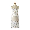 Cooksmart - Cotton apron, floral pattern, 100% cotton, Multicolor, 61x84,Multicolor,9104