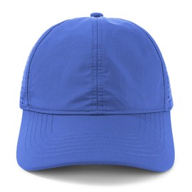 American Trends - Gorra de béisbol ajustable para hombre y mujer, gorro de papá transpirable, impermeable, colorido, Azul, X-Large