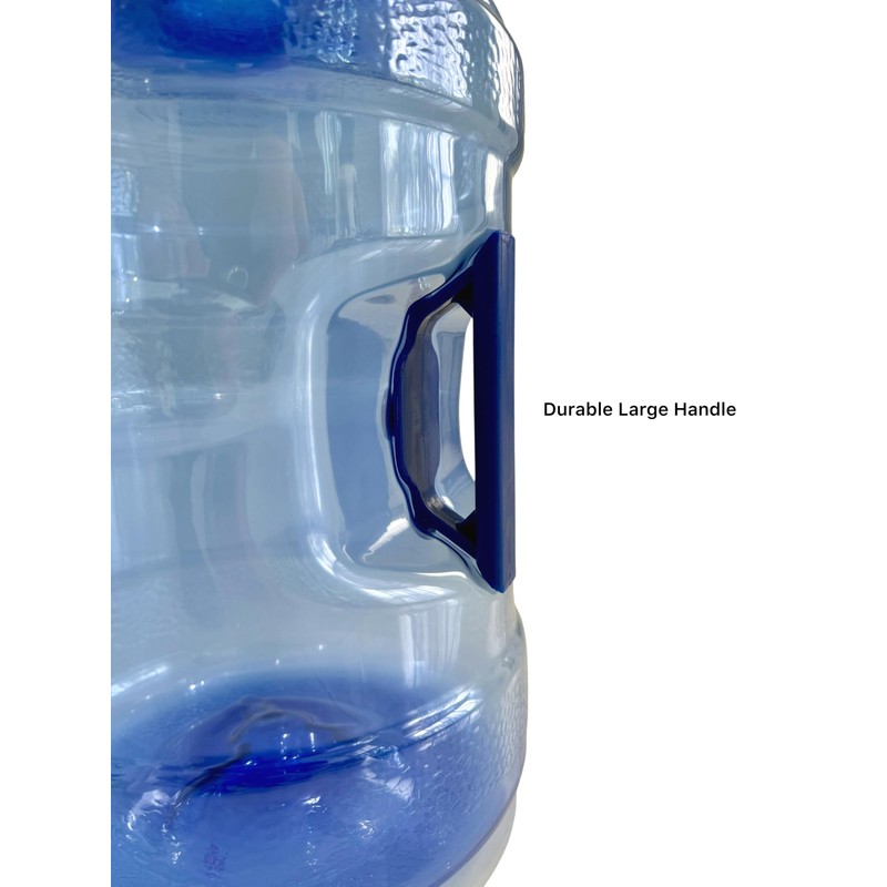 EcoForm 5 Gallon Reusable Water Bottle including 2 Reusable Silicone