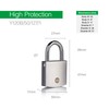 Yale Y120B/50/127/1- Brass Padlock with Chrome Finish (50 mm) -