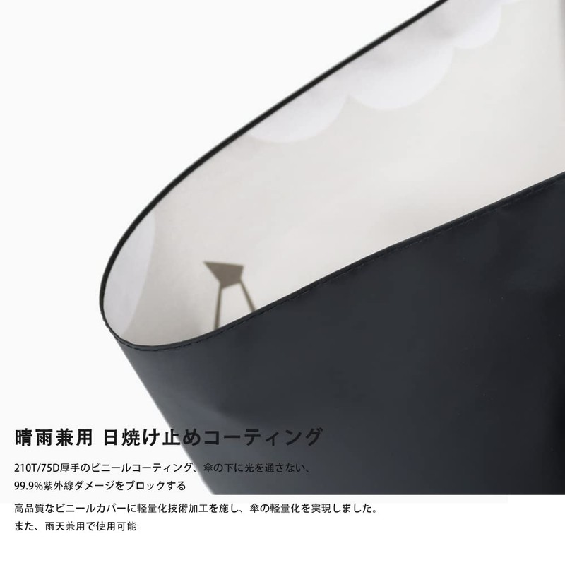 PRAIN Original Illustration Parasol Folding Creative Parasol UV Protection Ultra