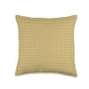 Light Brown Yellowish Tinge Khaki Tweed Pattern Decor Throw Pillow