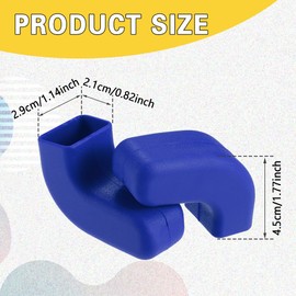 ASUBHA 2Pack Factory Bumper Tow Hook Covers for Most Cars Front Bumpers, Rubber Sleeve Protectors for Front Bumper, Automotive Exterior Accessories