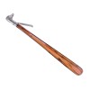 FootFitter 21" Tortoiseshell Spoon Shoe Horn with Nickel Plated Dog