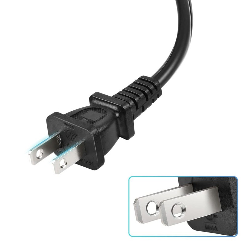Power Cord for Recliner Chair, Sopito 6ft 2 Prong Power