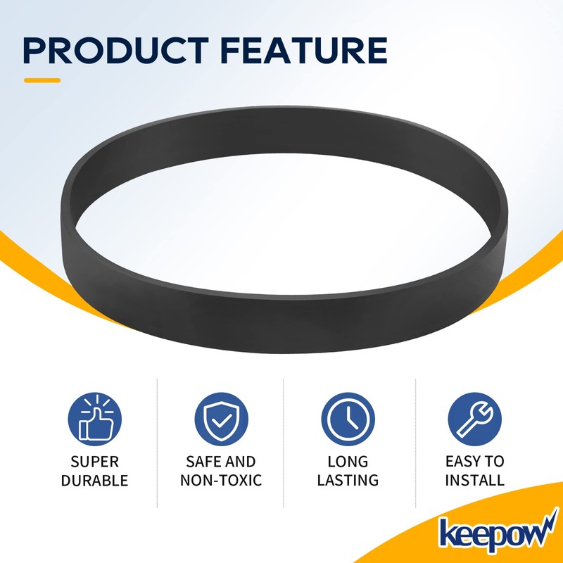 KEEPOW Replacement Belts for Hoover Vacuum Elite Rewind Plus UH71200,
