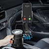 SCRWVESS Cup Holder Phone Mount, 2 in 1 Cup Holder