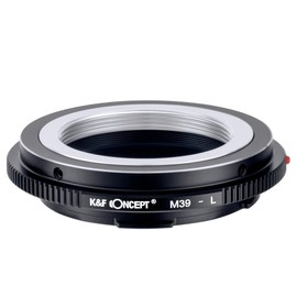 K&F Concept M39-L Manual Focus Lens Mount Adapter Compatible with M39 Lens to L-Mount Camera Body