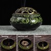 Ceramic Incense Burner， Cone Incense Holder, Ceramic Censer Suitable For