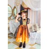 クリアストーン(Clearstone) コスプレ ハロウィン メロディドレス キッズ 120cm 女の子 オレンジ