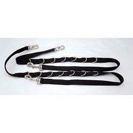 Reins for Warmblood/Thoroughbred Non-Elastic with D-Rings