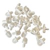 20 Shelf Supports - 5mm Push in (White)