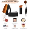 Brocha de Maquillaje de Base,3 Piezas Brocha Kabuki,Cepillo de Base