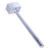 Takagi Meat Tumbler, Horn, Meat Hammer, Silver, Softens Meat, Double-Sided,
