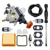 Brushcutter Trimmer Carburetor Kit for Sti-hI FS131, 4180-120-0617 Replacement Carburetor Compatible with FS131R FS311 KM131 HT131-135 BT131 Brushcutter Trimmer