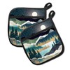 JYCardPKT Pot Holders for Kitchen, Heat Resistance Hot Pads, Cute
