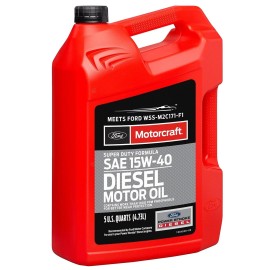 Auto Extra/Motorcraft 5 Quarts Diesel Engine Oil FORD MOTORCRAFT Super Duty Formula SAE 15W-40