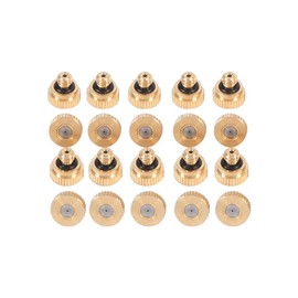 Brass Mist Nozzles for Cooling System (0.4mm) 10/24 UNC Garden Pack of 20