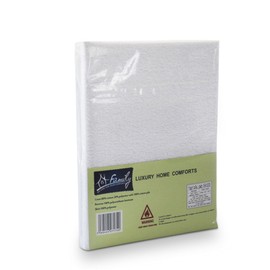 Family Bedding Mattress Protector Double Size | Waterproof Mattress Cover | Soft Breathable Noiseless Full Mattress Protector Bed Cover Deep Mattress Protector 140x200cm.