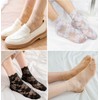 Ekieta Women's Socks, Summer, 3-Pair Set, Footcover, Pumps, No Slip