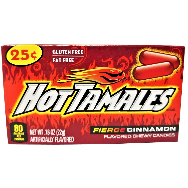 Hot Tamales Cinnamon Fierce 0.78 oz - 12 pack
