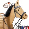 Esposita Bitless Bridle for Wooden Horses Blue Large
