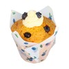 24 PME Tulip-Shaped Muffin Cases, Blueberry, Purple