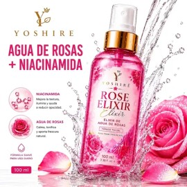 Tónico Facial Agua De Rosas Y Niacinamida Hidratante