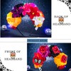 Day of the Dead Flower Headband Light Up Halloween Headbands
