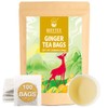 WT WEETEE Ginger Tea Bags, 100 Count Pure Ginger Root
