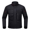 RIDEIRON CE Class A Men's Winter Motorcycle Jacket with Shoulder