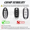TOOMUME Key Case TPU Car Key Case Fits Nissan Qashqai