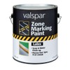 Valspar 24-136G Yellow Latex Zone Marking Paint - 1 Gallon