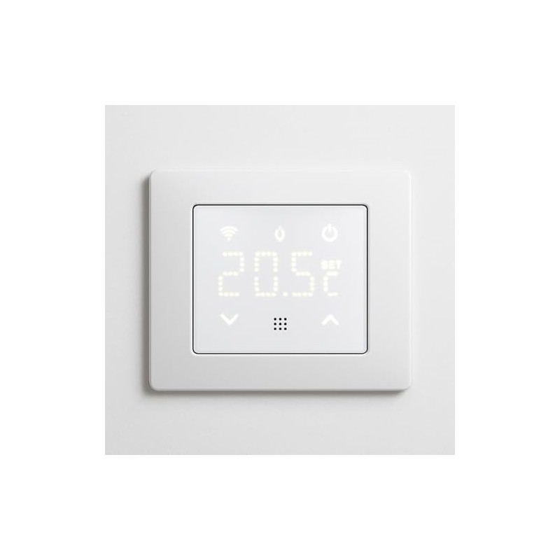 IXTRIMA Flush Mount Thermostat Programmable Module 2P 240V Touch Display