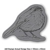 A8 'Cute Robin Bird' Unmounted Rubber Stamp (RS00023783)