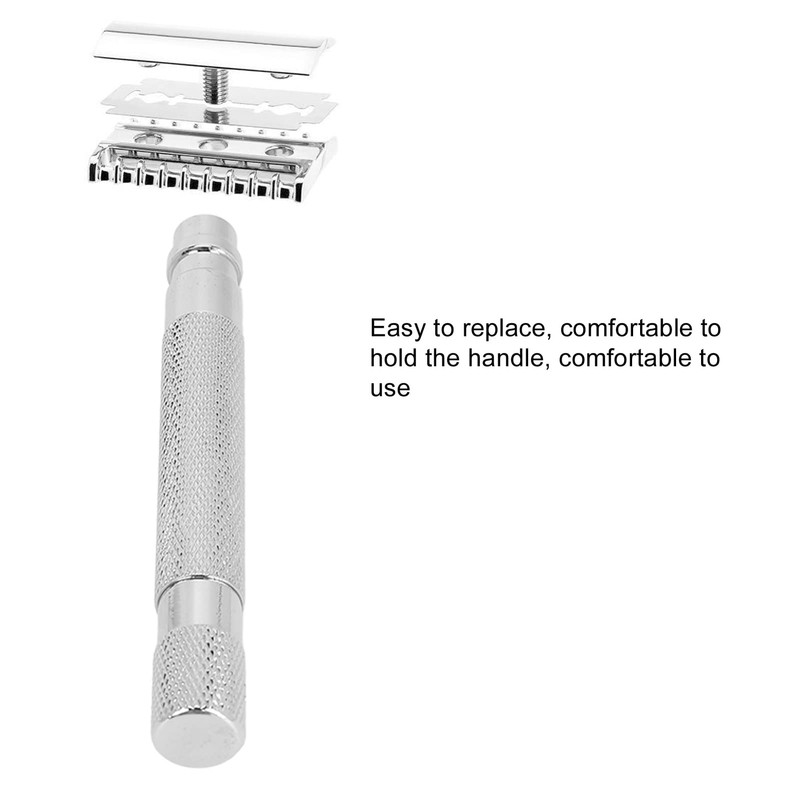 Shanrya Razor Replacement Handle, Razor Handle in Old Style, Razor