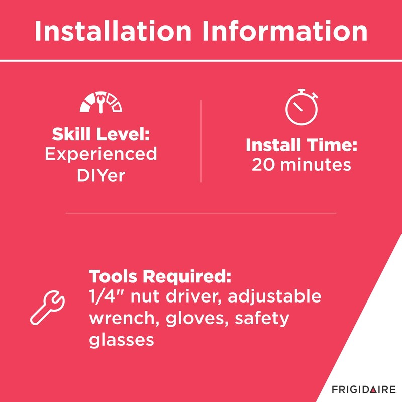 Frigidaire 218859701 Frigidare Water Valve