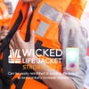 WICKED Life Jacket Strobe Light for Man Overboard Survival Vest;