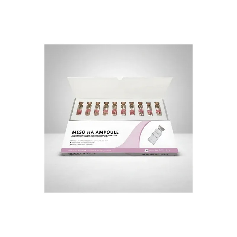 Ácido Hialurónico Hidratante Facial Para Dermapen 10pzas 5ml