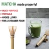 ORIGEENS Matcha Whisk Bamboo with A Long Handle - A