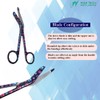 Nurse Bandage Scissors 5.5" + Suture Stitch Scissors 4.5" Set